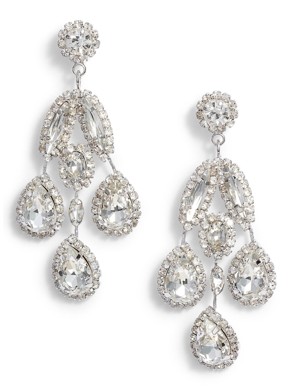 Cézanne Crystal Chandelier Drop Earrings
